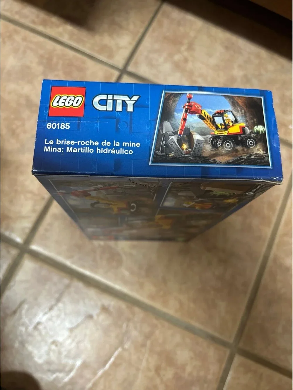 LEGO City 60185 Mining Power Splitter New Sealed Retired Set 127 Pieces